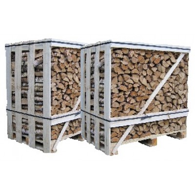 Kiln Dried logs 2 x 1.17 cubic metre crate